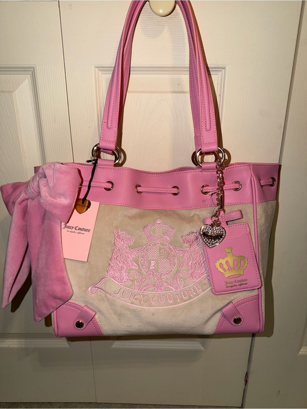 Juicy Couture Classic Scottie Dogs Daydreamer NWT Sandstone